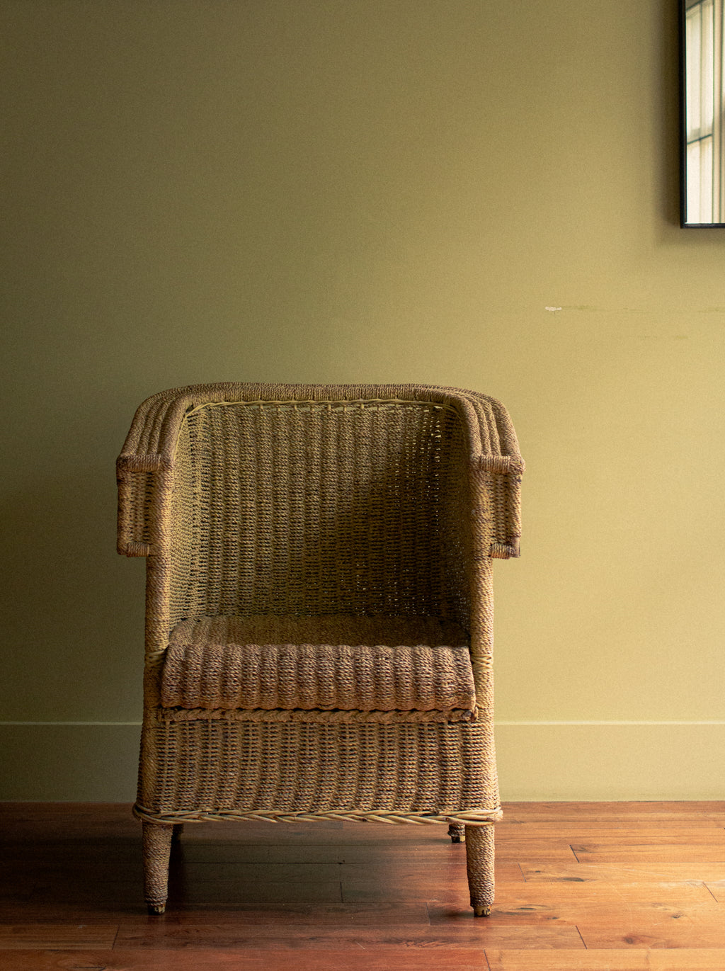 Arts and Craft wicker Arm chair 1900