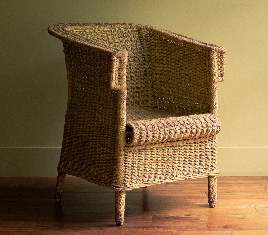 Arts and Craft wicker Arm chair 1900