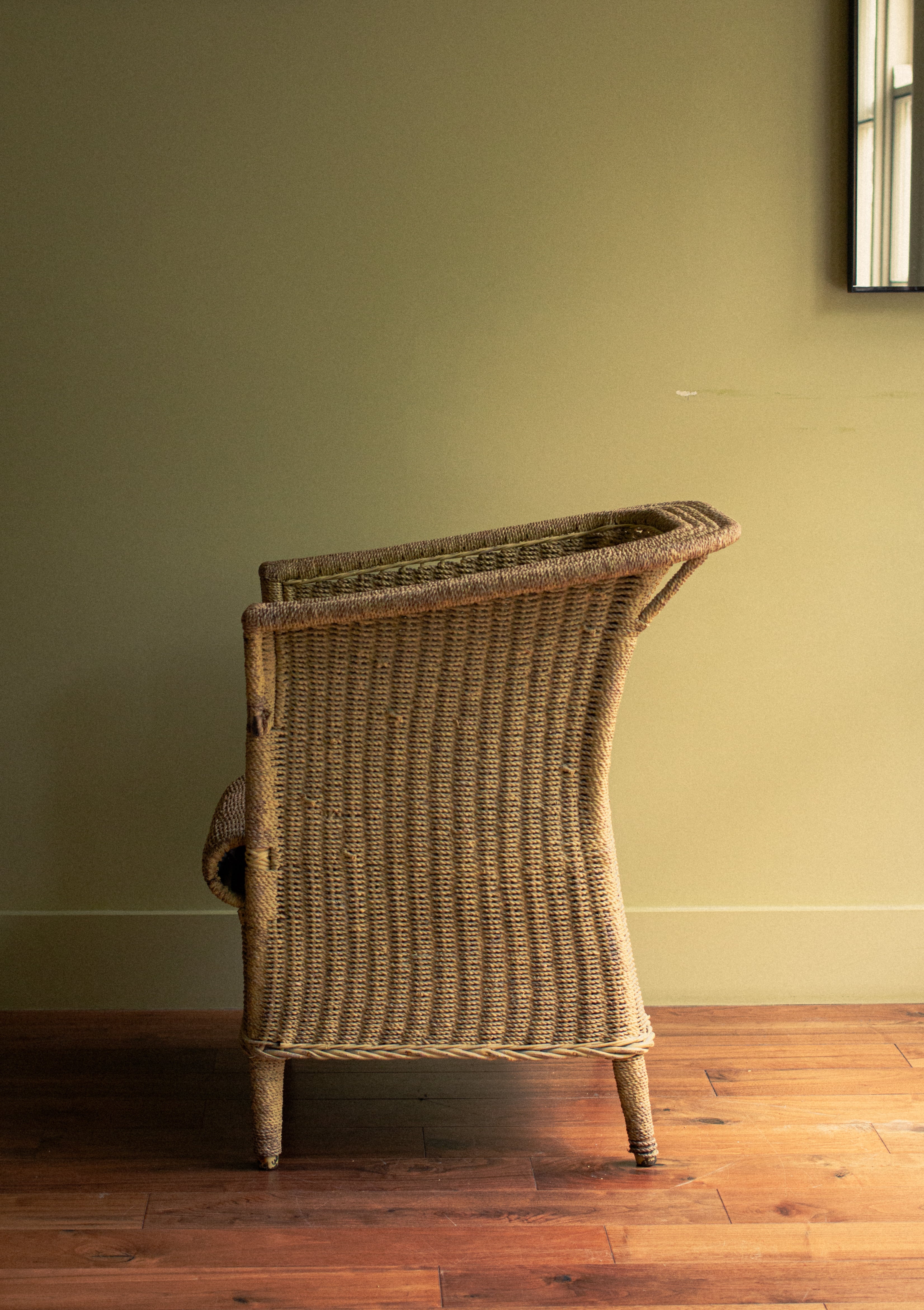 Arts and Craft wicker Arm chair 1900