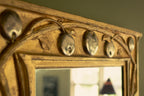 Unique piece Vienna Secession mirror in gold leafs, Vienna, 1920 - Price on Demand