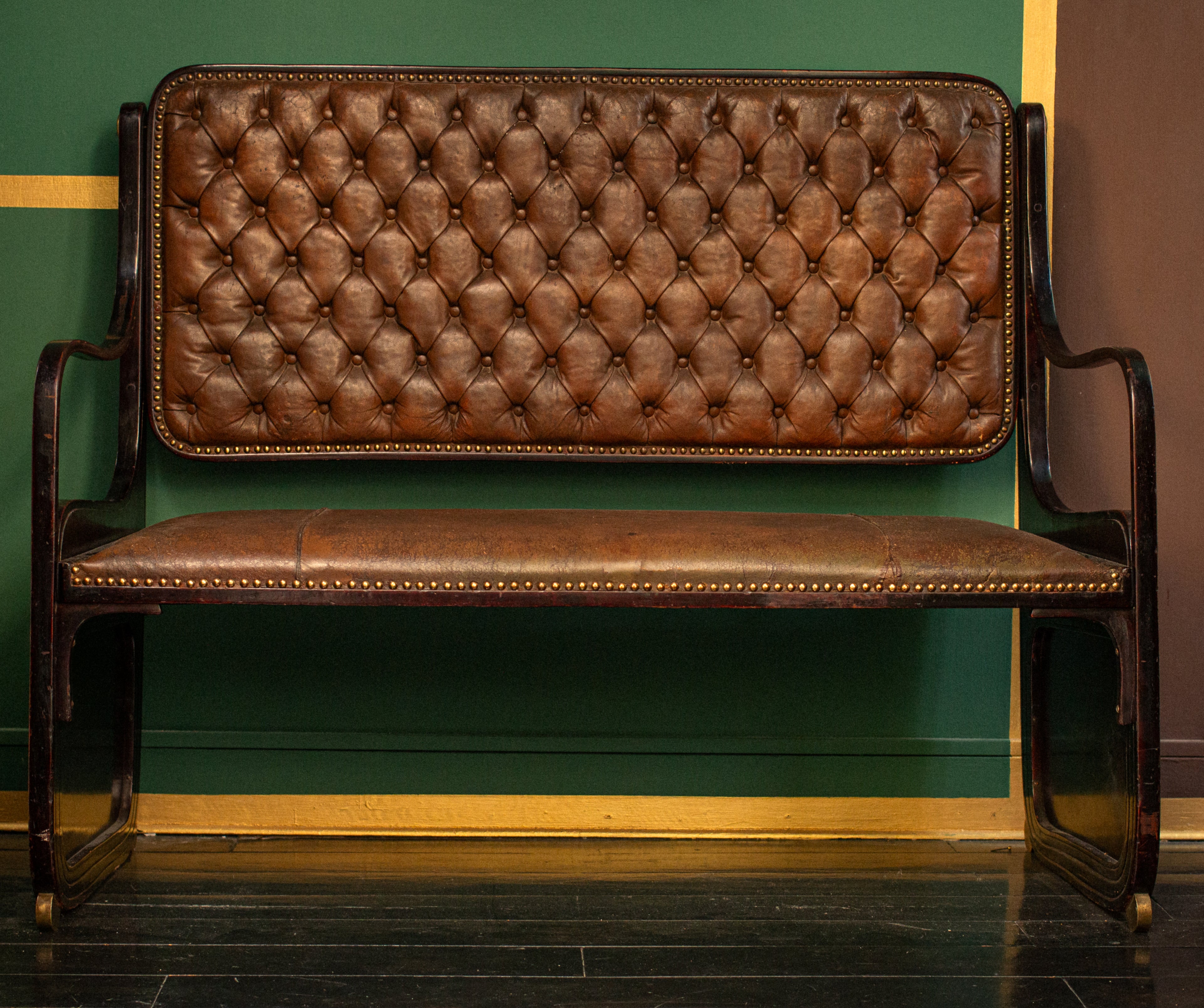 Rare Koloman Moser Viennese Secession Bench, 1910 - Price Upon Request