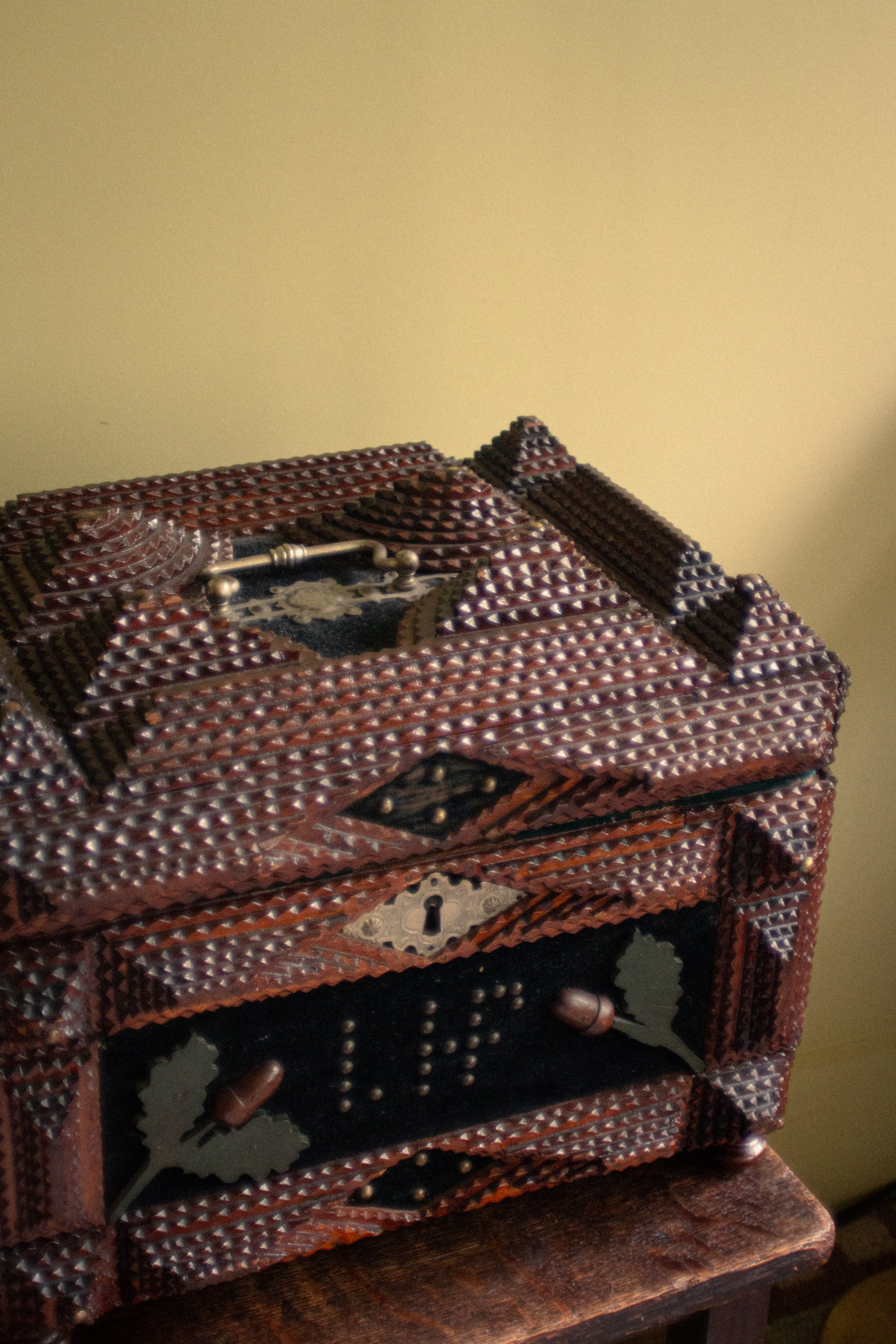 American Box, handmade in pine wood, 1940