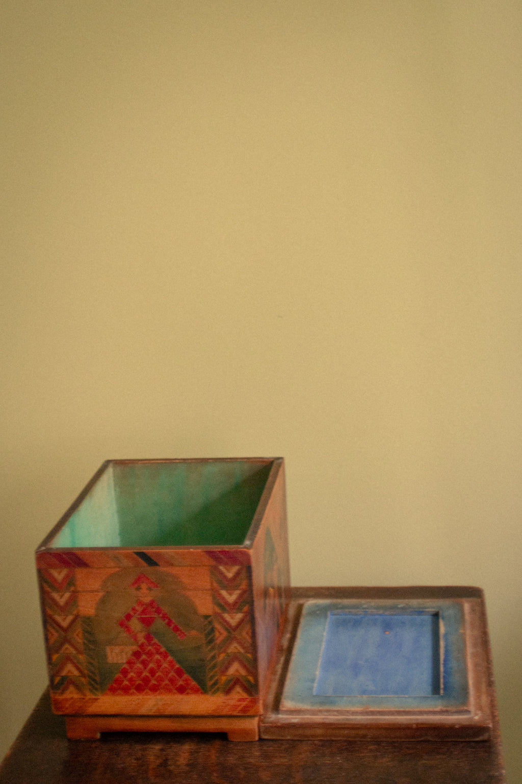 Historical Art deco Russian box, 1910